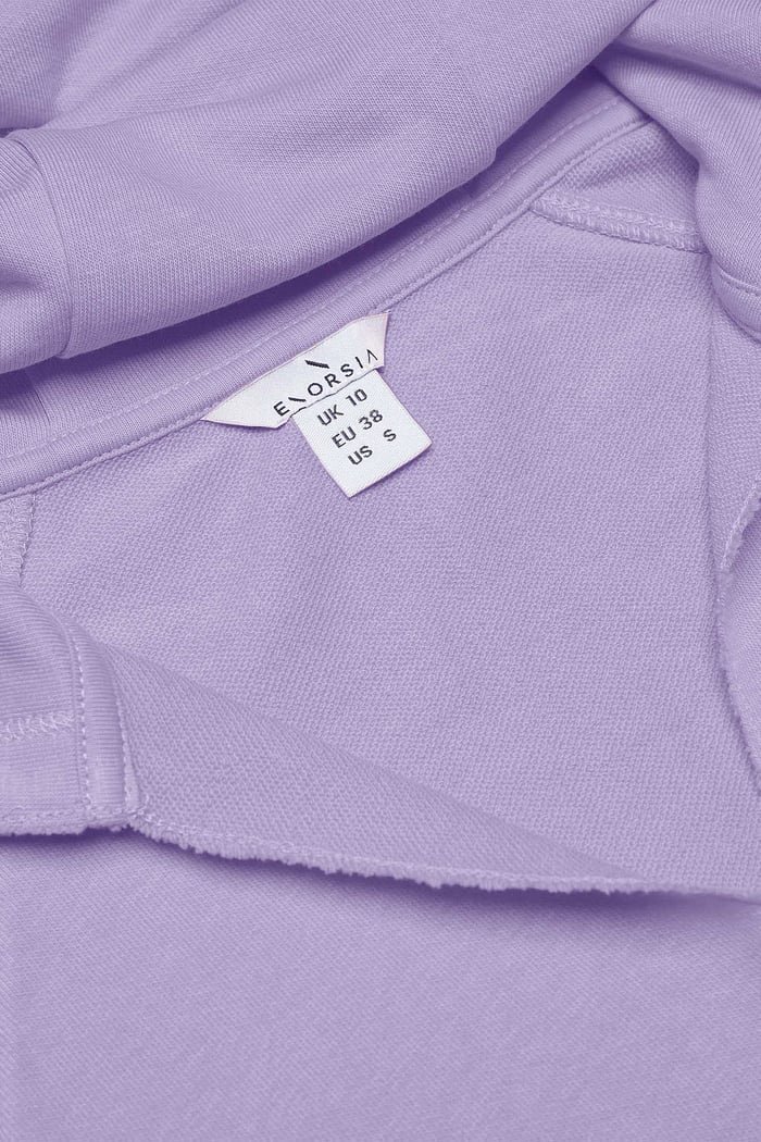 Sleeveless Raw Edge Hoodie