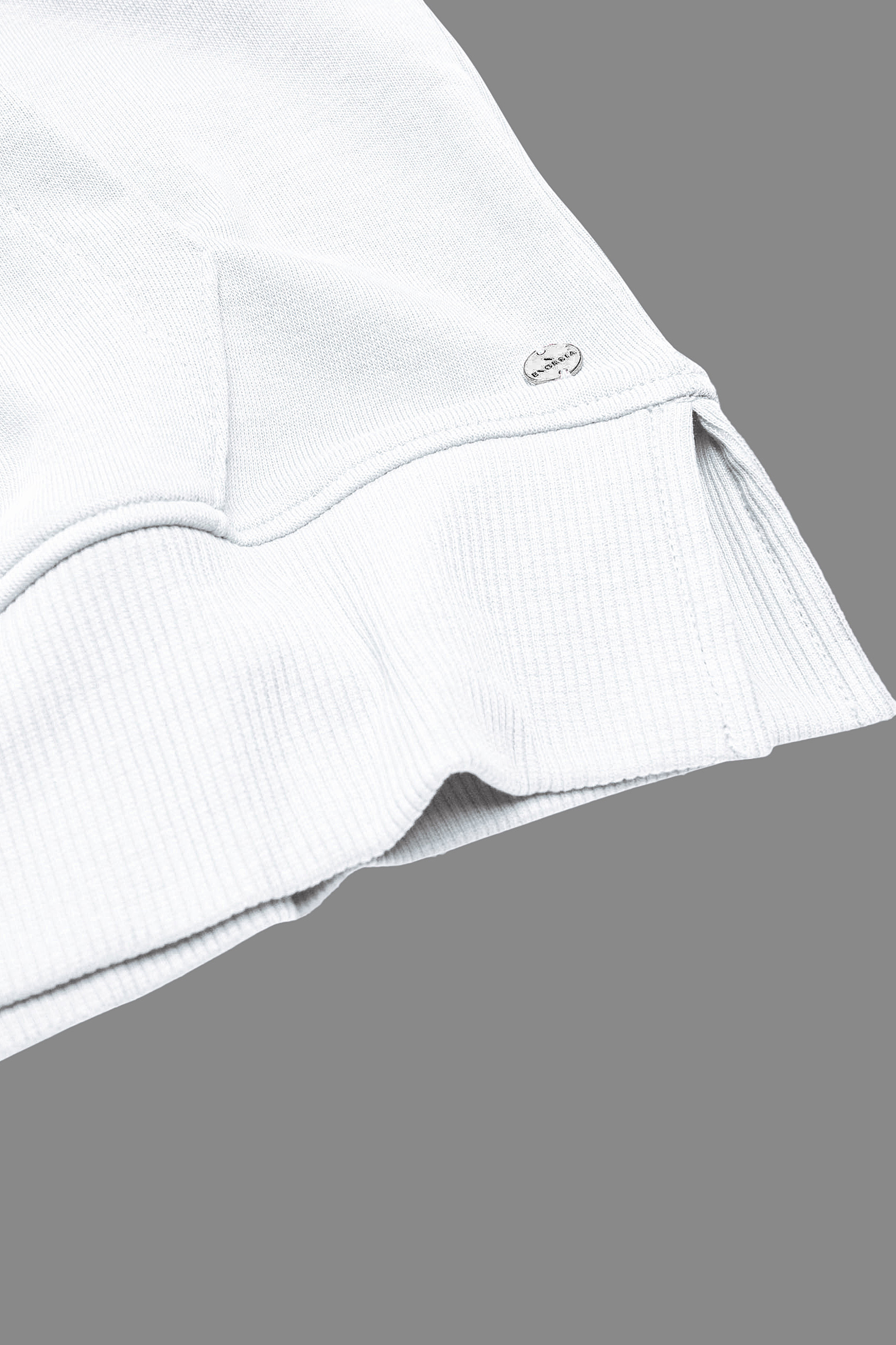 Sleeveless Raw Edge Hoodie