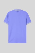 Mens Oxford Collar Pique Polo Shirt