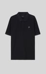 Mens Oxford Collar Pique Polo Shirt