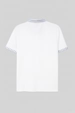 Mens Oxford Collar Pique Polo Shirt