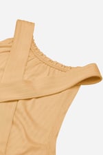 Halter Neck Dress with Criss-Cross Back