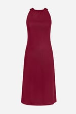 Halter Neck Dress with Criss-Cross Back