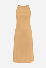 Halter Neck Dress with Criss-Cross Back