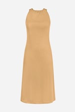 Halter Neck Dress with Criss-Cross Back