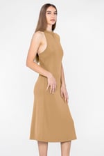 Halter Neck Dress with Criss-Cross Back