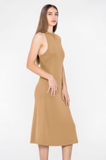 Halter Neck Dress with Criss-Cross Back