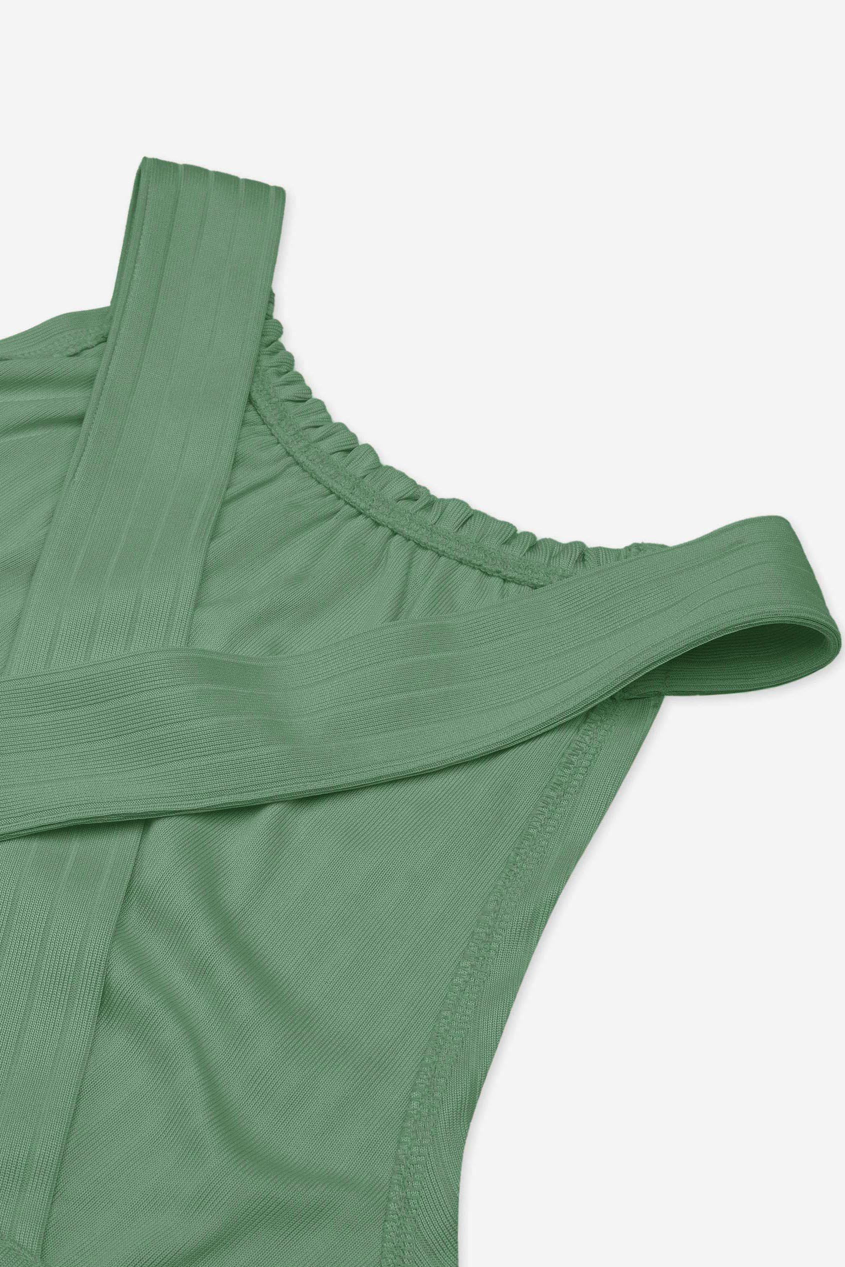 Halter Neck Dress with Criss-Cross Back