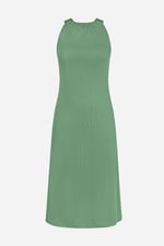 Halter Neck Dress with Criss-Cross Back