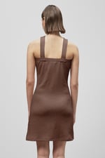 Cross Front Halter Neck dress