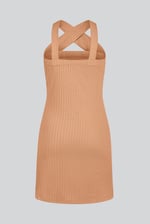 Cross Front Halter Neck dress