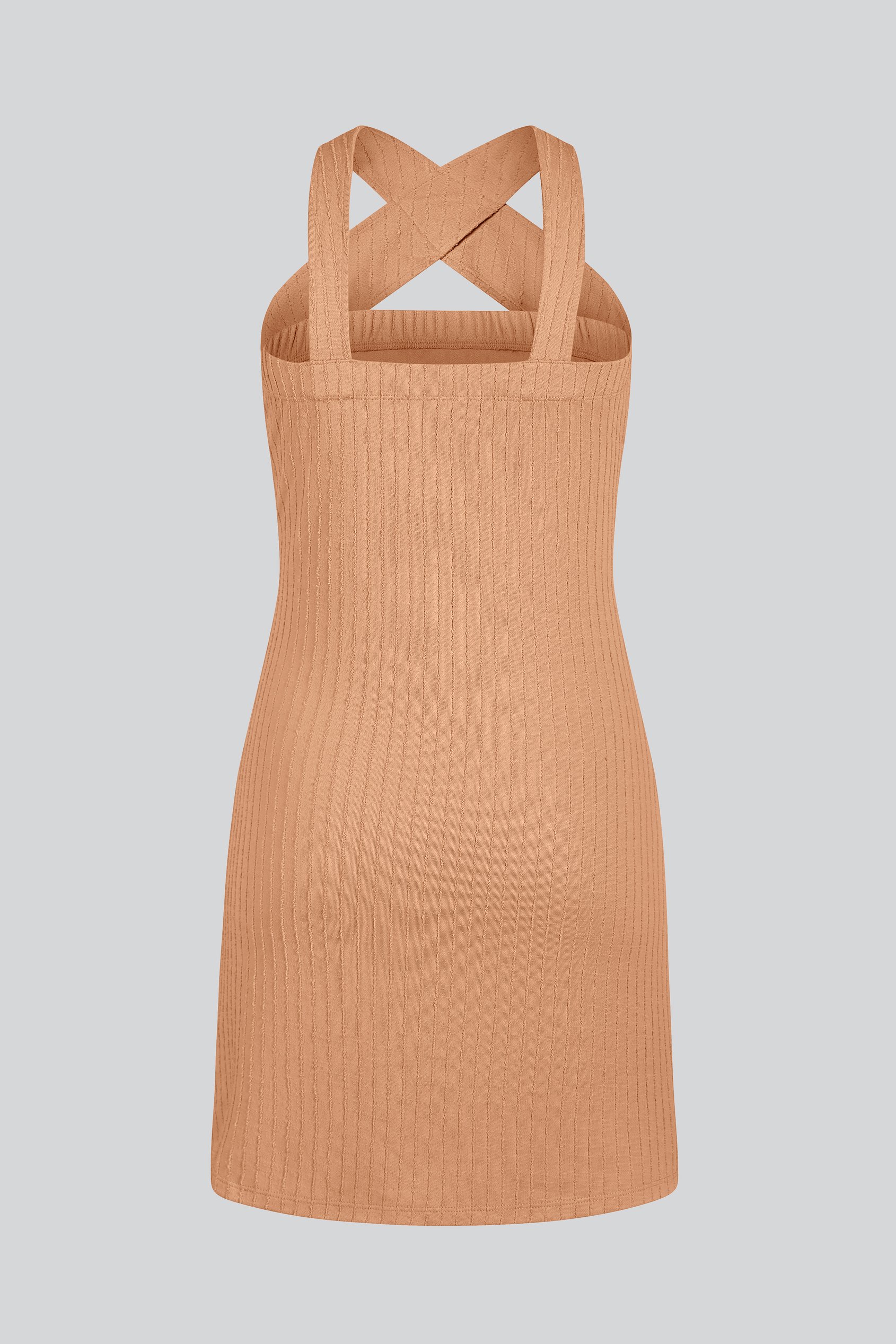 Cross Front Halter Neck dress