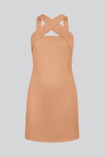 Cross Front Halter Neck dress