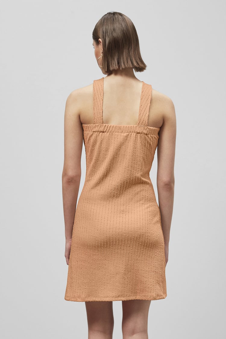 Cross Front Halter Neck dress