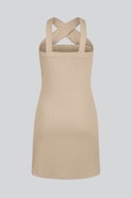 Cross Front Halter Neck dress