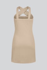 Cross Front Halter Neck dress