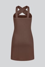 Cross Front Halter Neck dress
