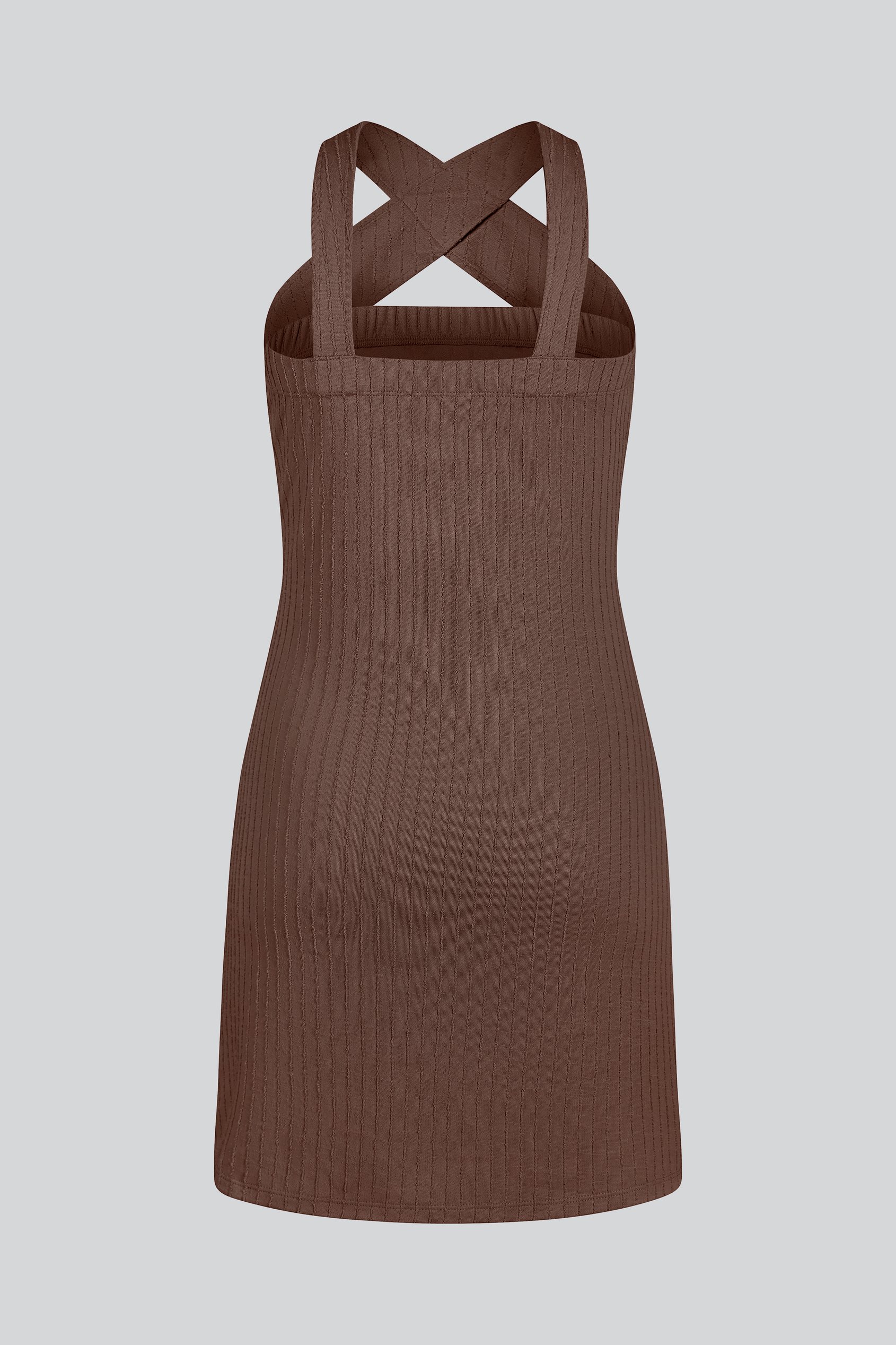 Cross Front Halter Neck dress