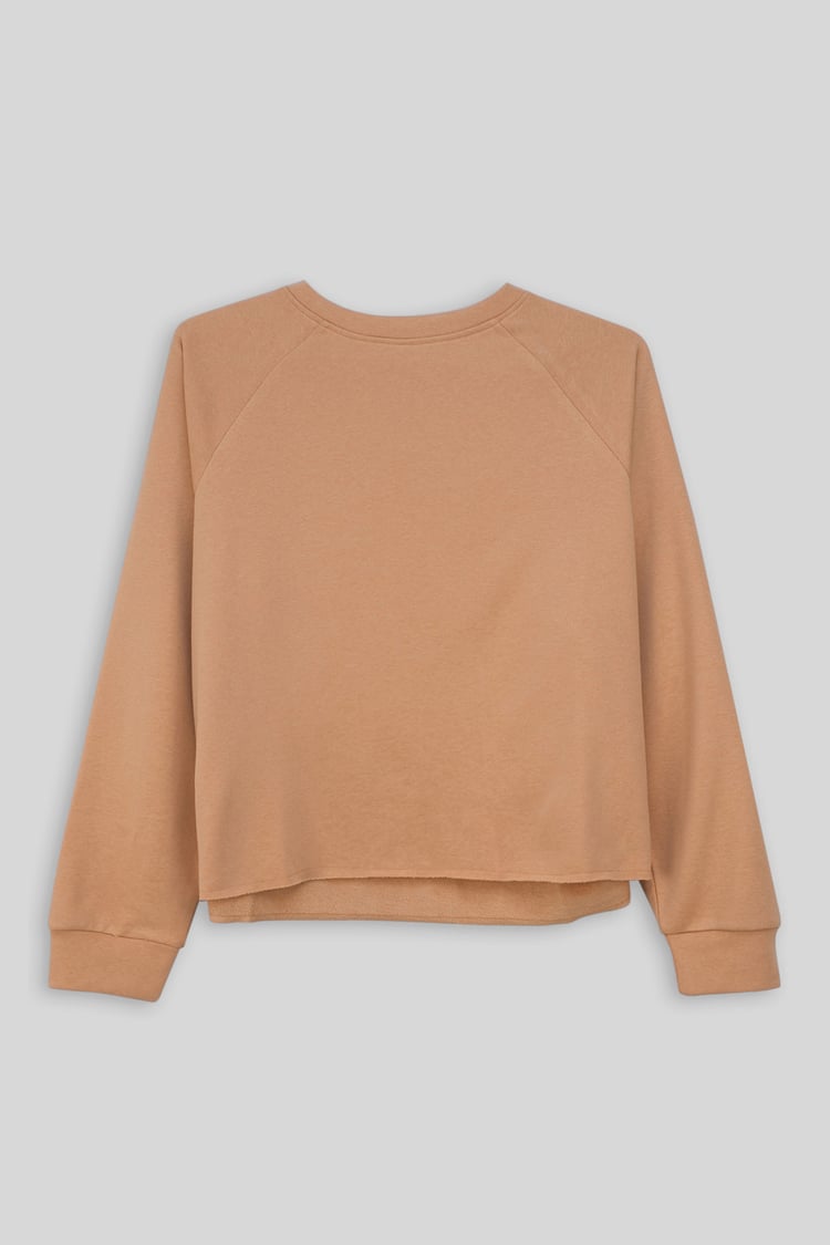 Raw Edge Sweatshirt