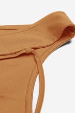 Jersey Dress with Adjustable Self-Fabric Straps