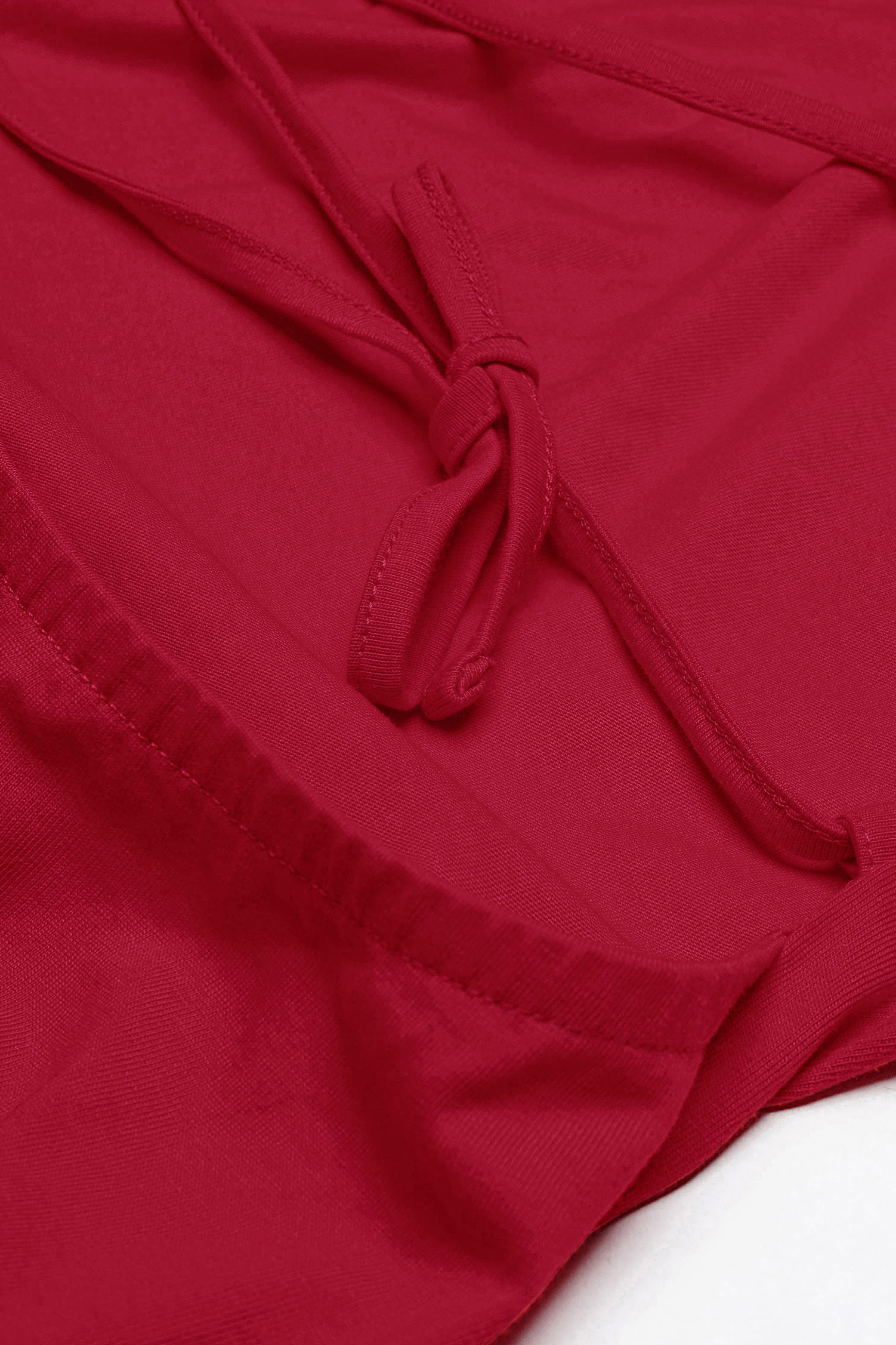 Jersey Dress with Adjustable Self-Fabric Straps