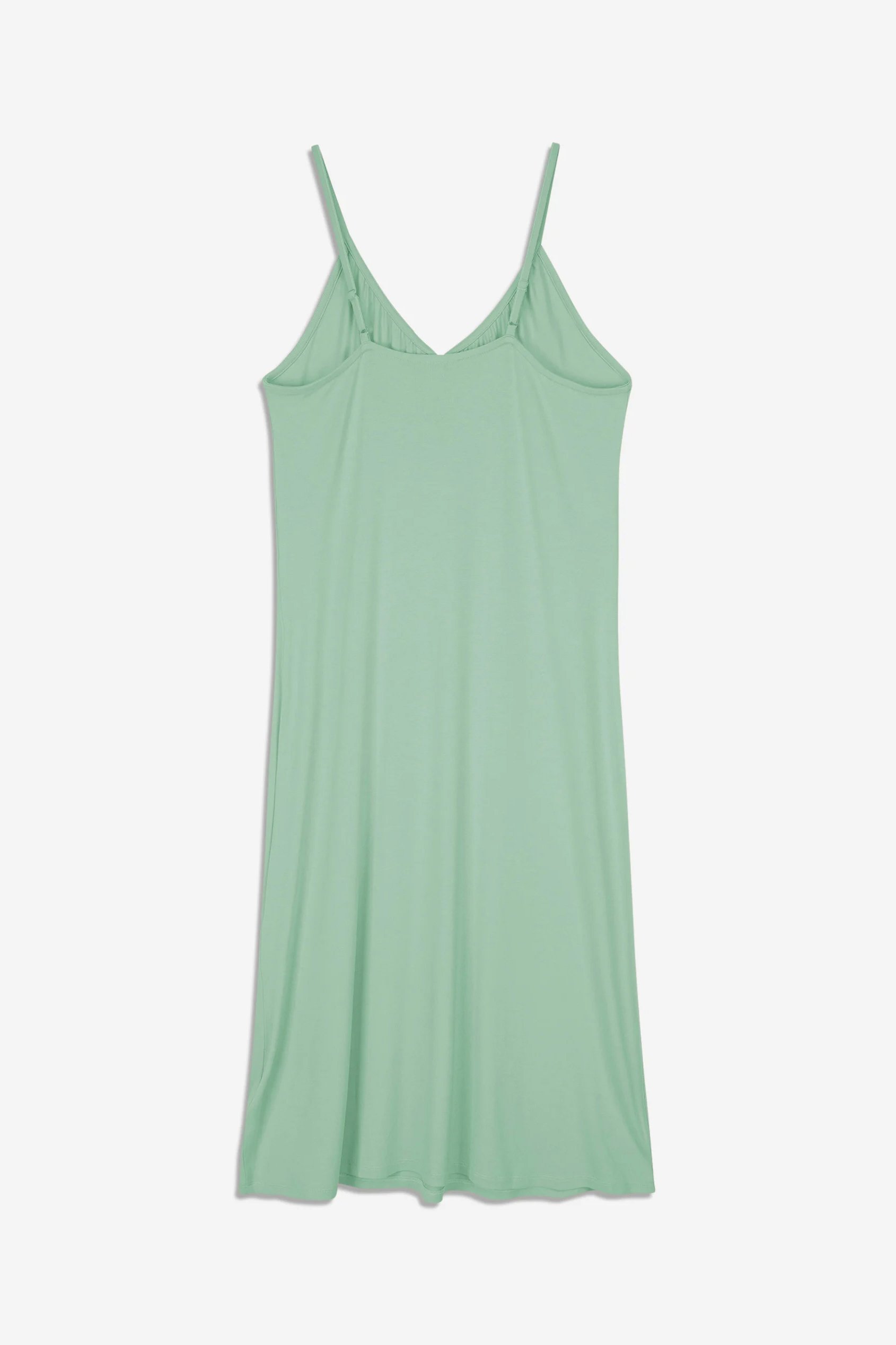 Strappy V-Neck Jersey Dress