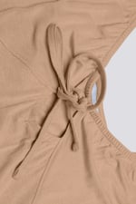 Strappy V-Neck Jersey Dress