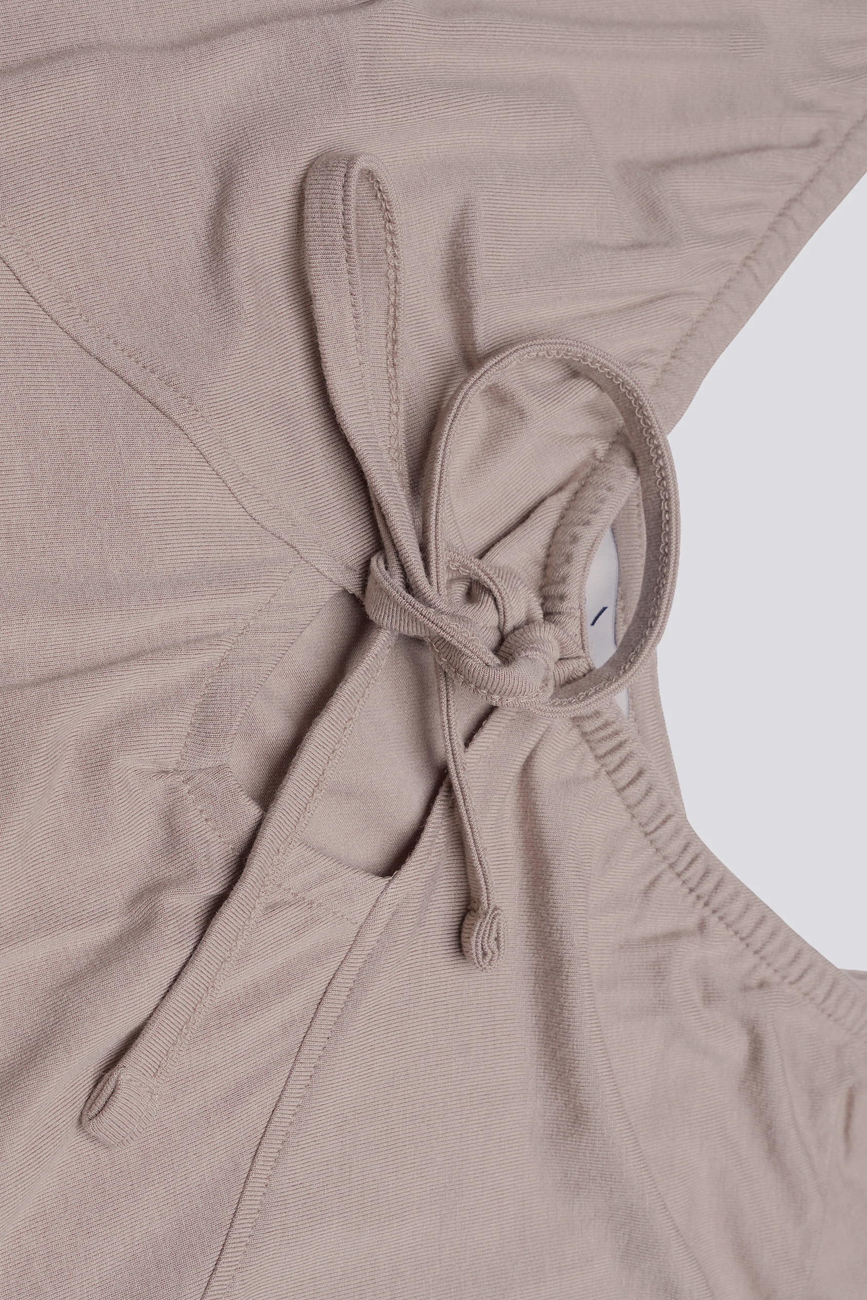 Strappy V-Neck Jersey Dress