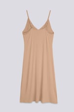 Strappy V-Neck Jersey Dress