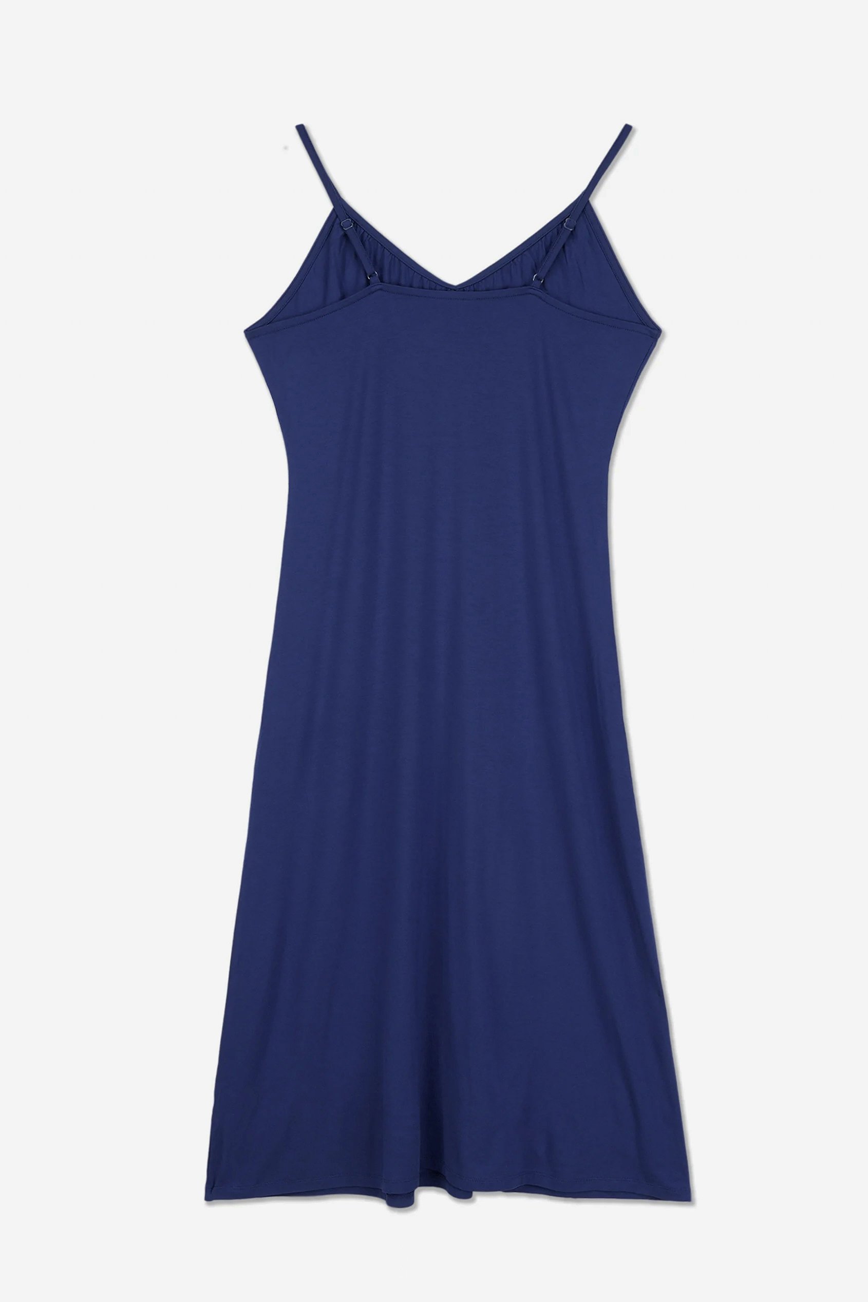 Strappy V-Neck Jersey Dress
