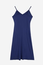 Strappy V-Neck Jersey Dress