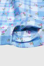 Belted Printed Jersey Dress