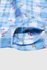 Belted Printed Jersey Dress