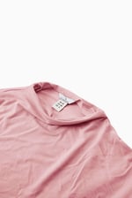 Mock Neck Tie-Belt Mini Dress