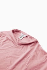 Mock Neck Tie-Belt Mini Dress