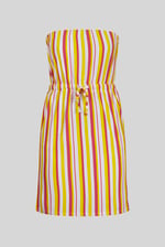 Printed Bardot Jersey Mini Dress