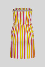 Printed Bardot Jersey Mini Dress