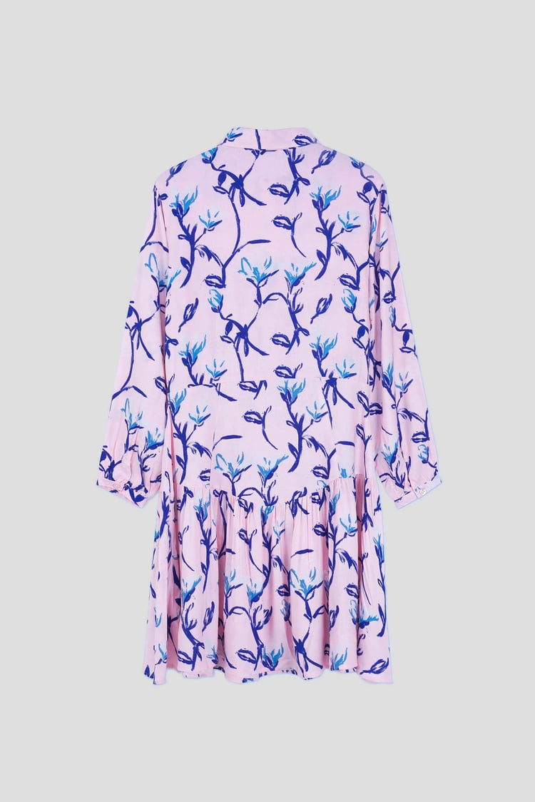 Floral Shirt Dress