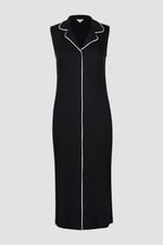 Brooke Sleeveless Contrast Rib Jersey Dress