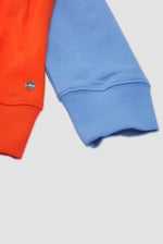 Colour Block LS High Neck Sweatshirt