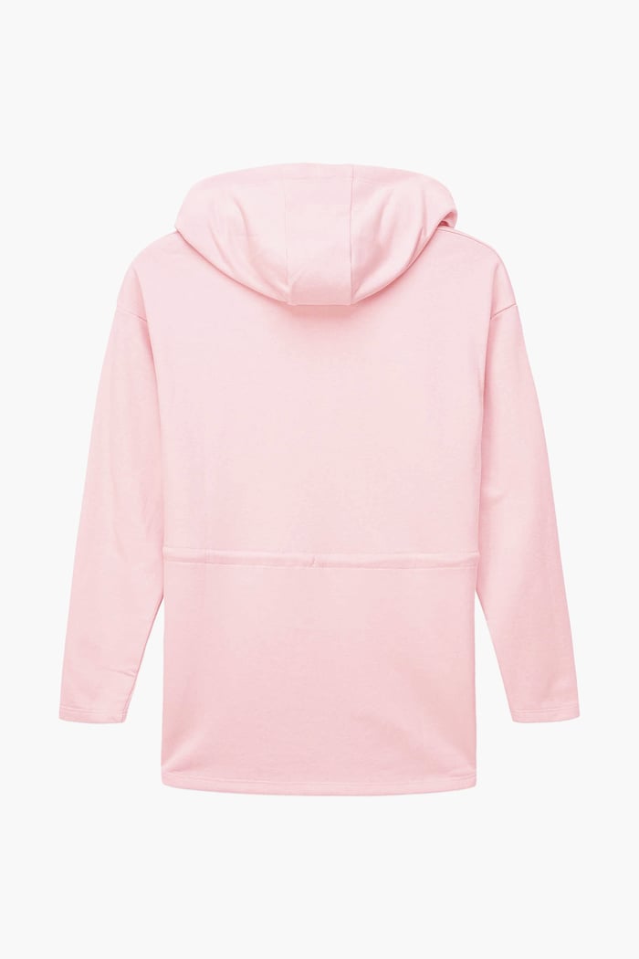 Womens Hooded Tie Waist Sweatshirt