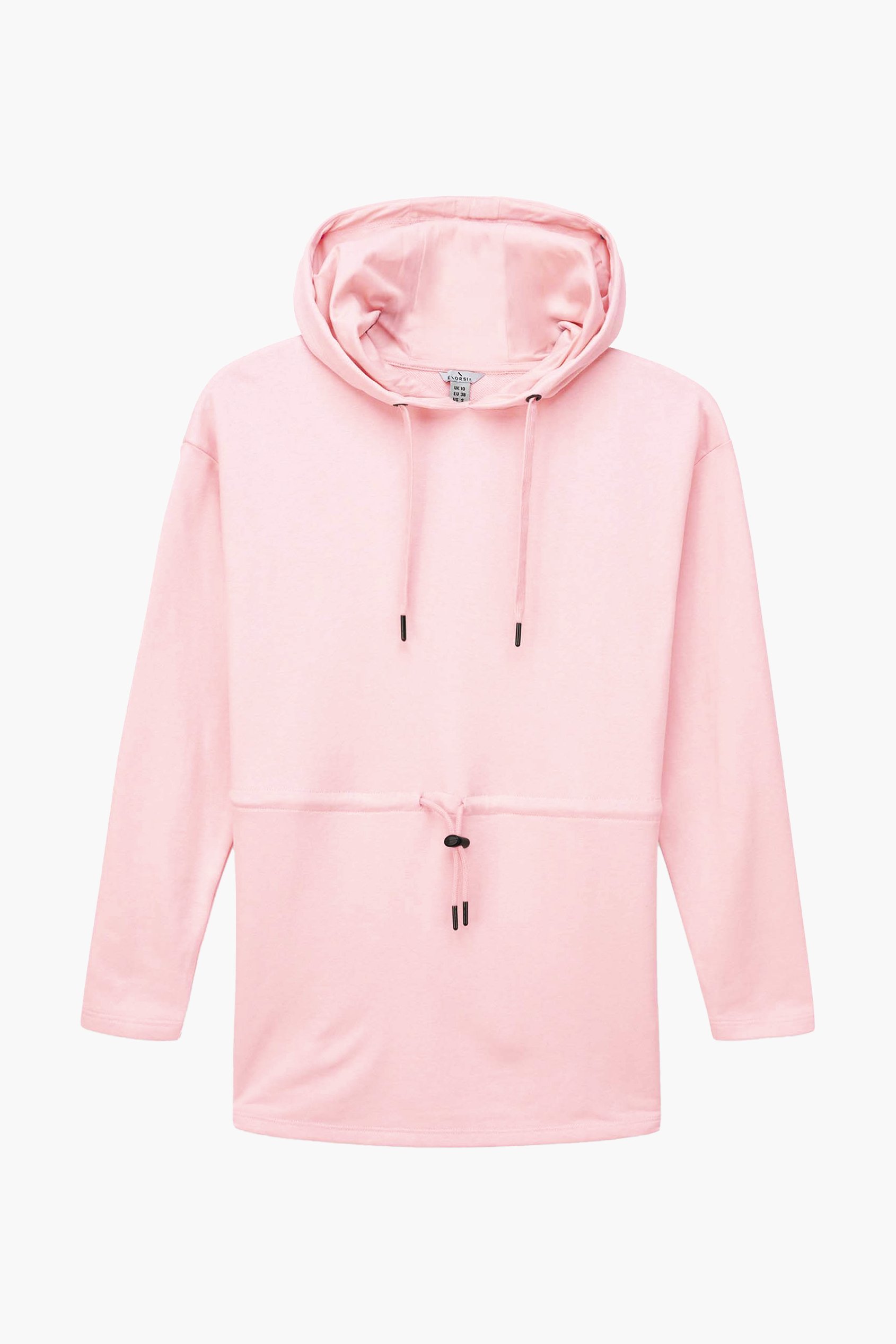 Womens Hooded Tie Waist Sweatshirt