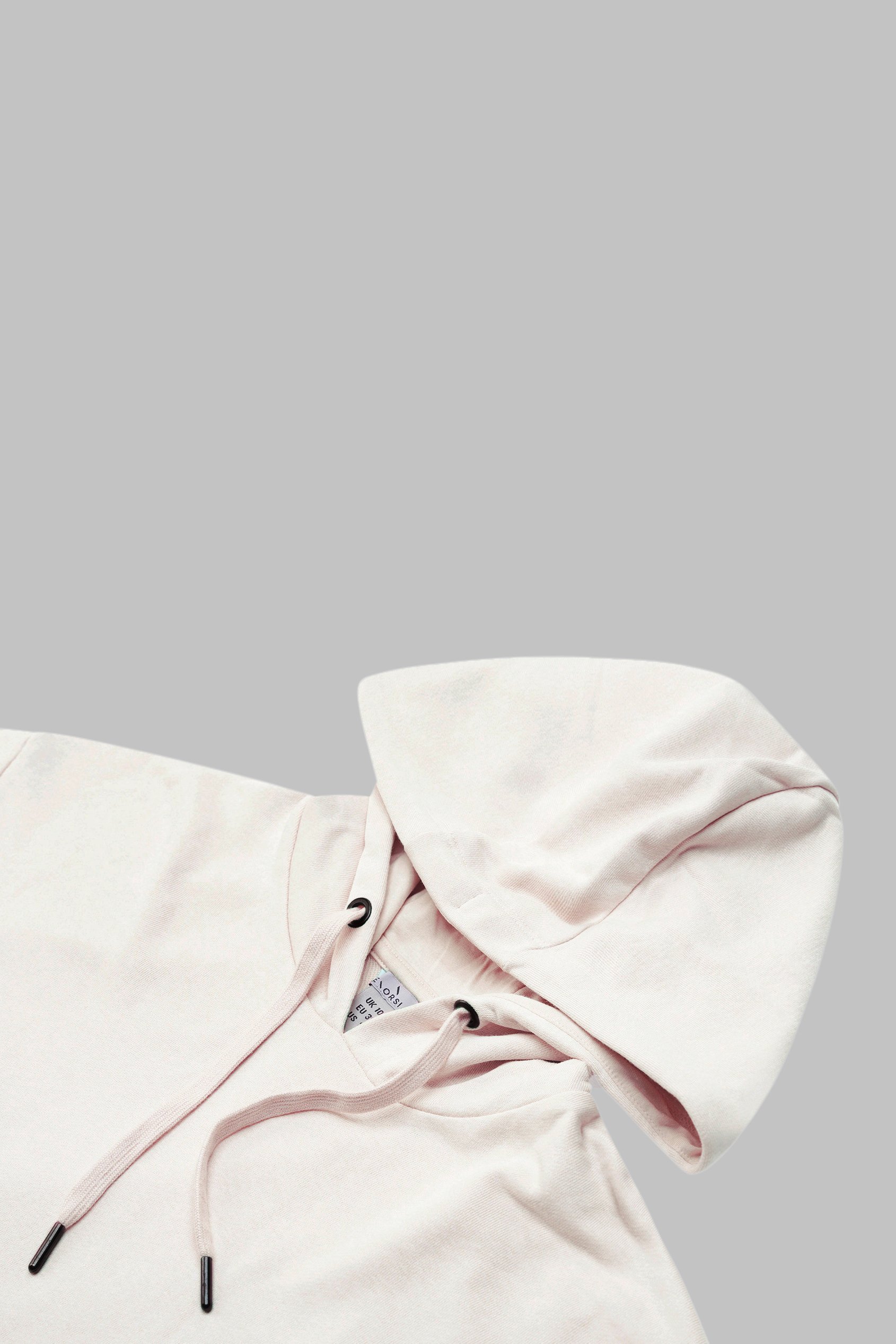 Womens Hooded Tie Waist Sweatshirt