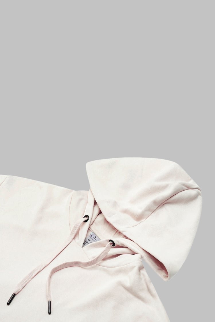 Womens Hooded Tie Waist Sweatshirt