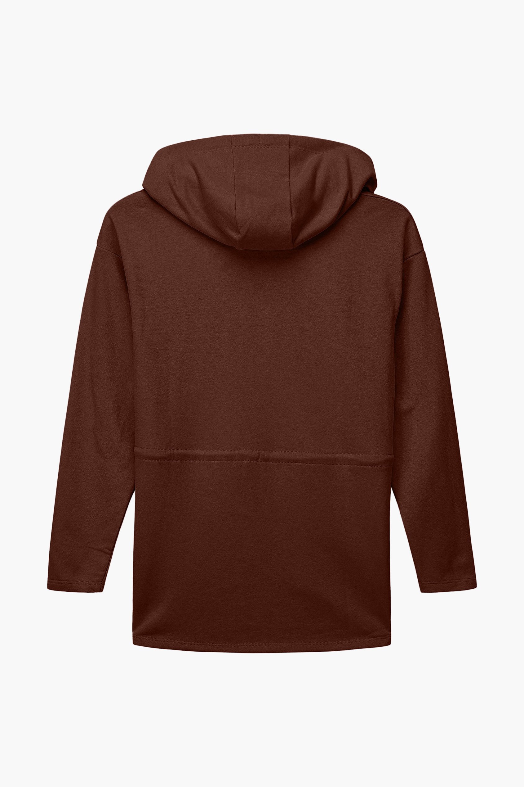 Womens Hooded Tie Waist Sweatshirt