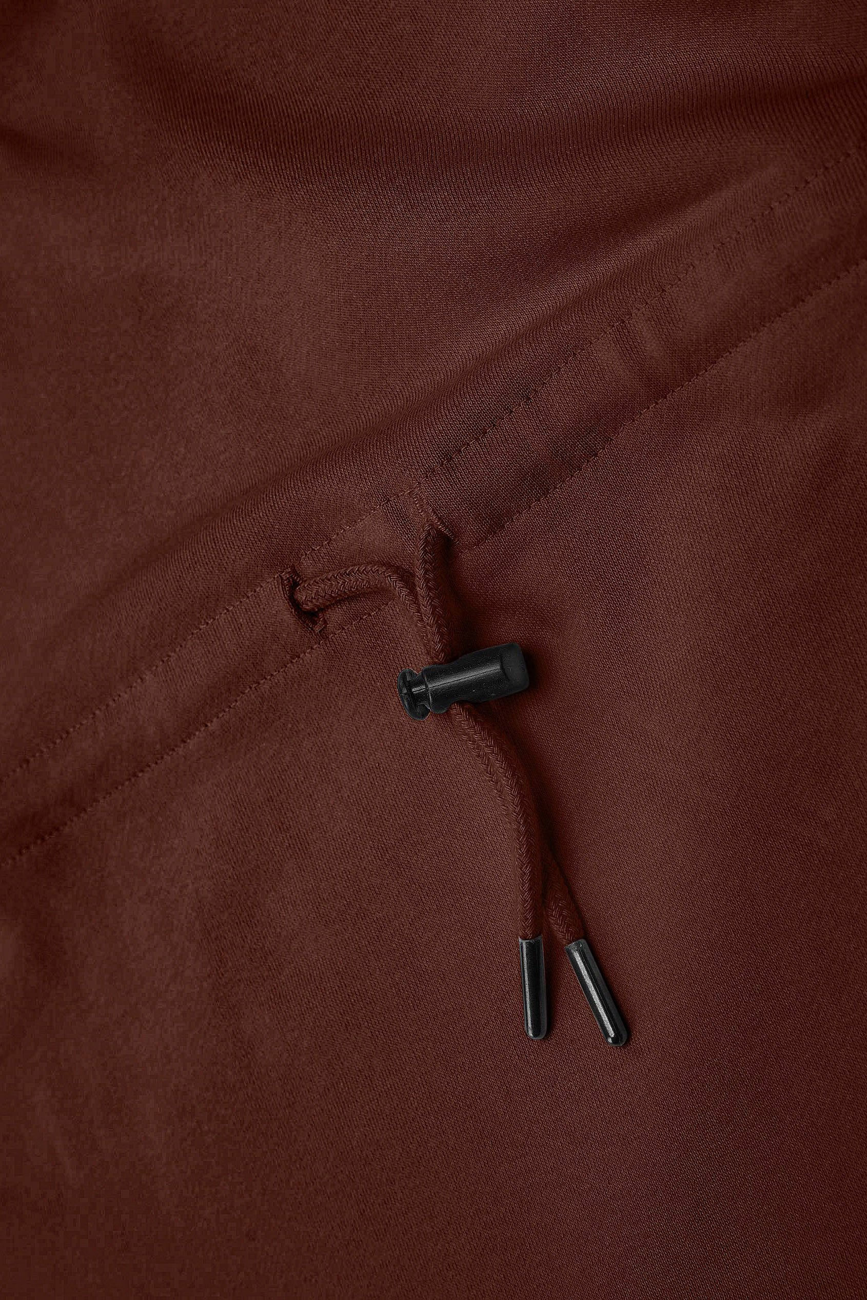 Womens Hooded Tie Waist Sweatshirt