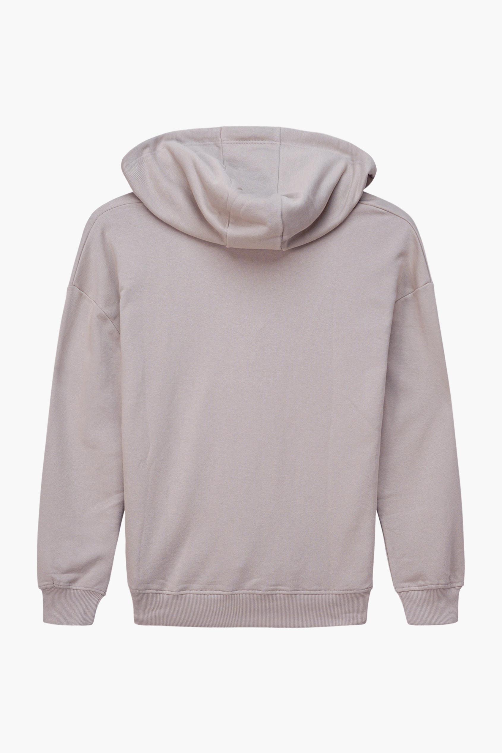 Womens V-Neck Drop Shoulder Hoodie