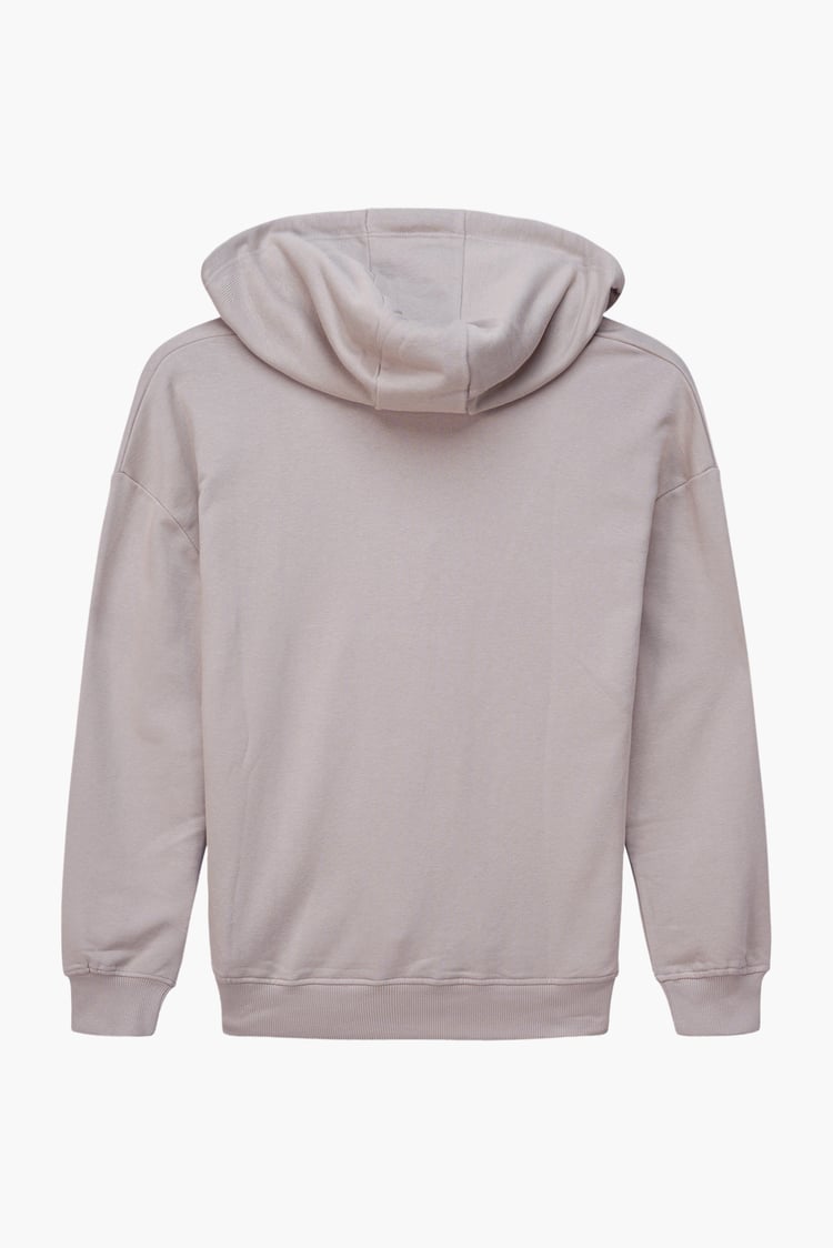 Womens V-Neck Drop Shoulder Hoodie