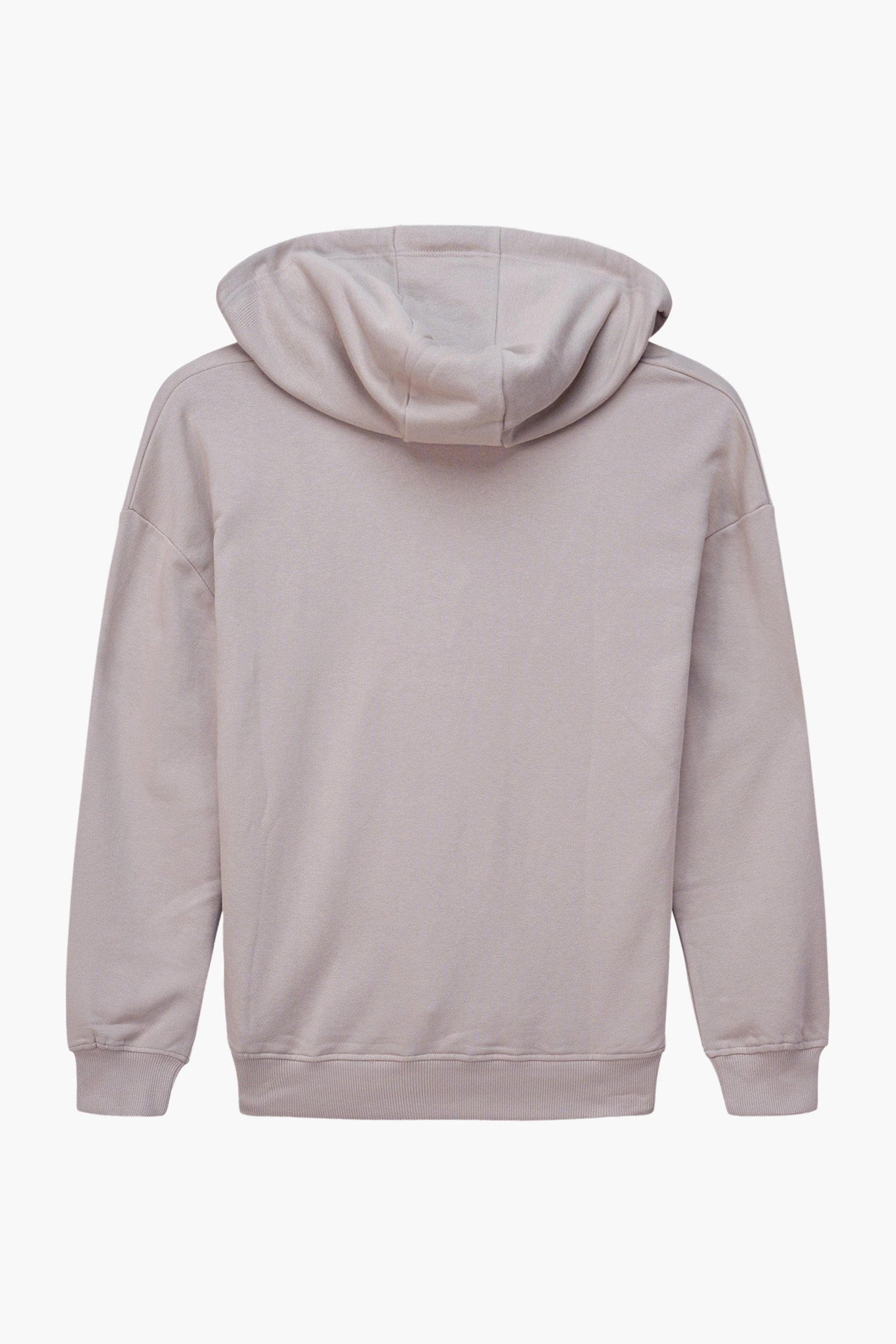 Womens V-Neck Drop Shoulder Hoodie