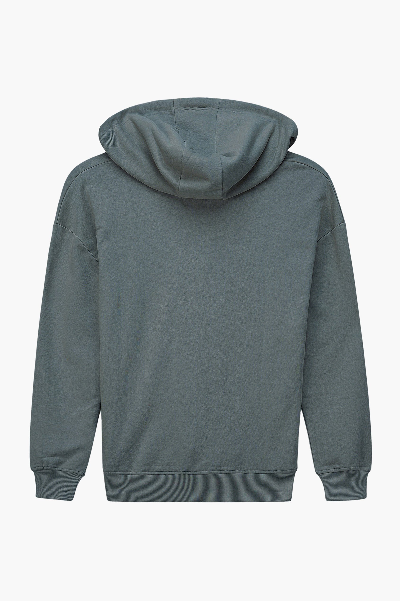 Womens V-Neck Drop Shoulder Hoodie